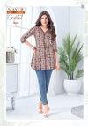 Crystal Vol 7 By Mayur Cotton Printed Best Ladies Top Wholesale Shop In Surat
